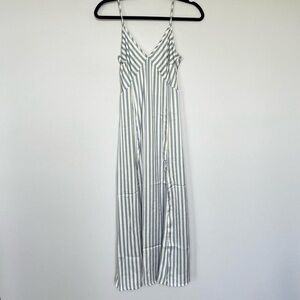 H&M Stopped Silky Midi Dress